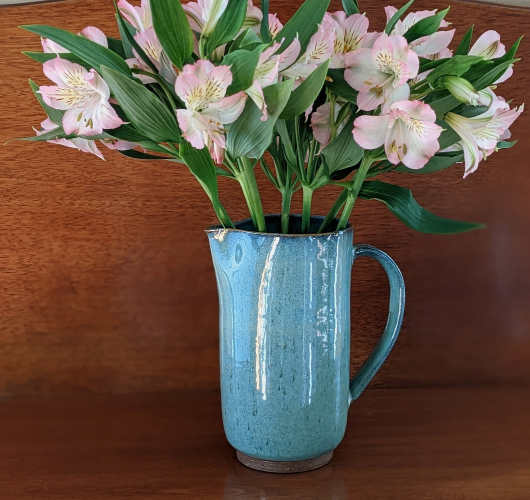 Blue - Green Pitcher / Vase